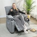 HOMCOM Electric Massage Recliner Armchair With Heat, Power Reclining Chair