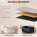 HOMCOM Fabric Chest Of Drawers, 8 Drawer Dresser For Bedroom