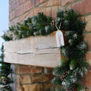 270cm X 25cm Samuel Alexander Frosted Glacier Christmas Garland With Pine Cones