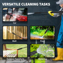 Outsunny 1800W Power Washer 150 Bar Pressure With Adjustable Nozzle