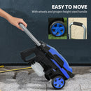 Outsunny 1800W Power Washer 150 Bar Pressure With Adjustable Nozzle