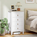 HOMCOM Bedroom Chest Of Drawers, Modern 4 Drawer Dresser