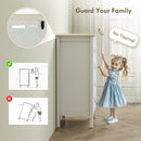 HOMCOM Bedroom Chest Of Drawers, Modern 4 Drawer Dresser