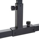 SPORTNOW Seated Adjustable Leg Extension Machine with Plate Loaded