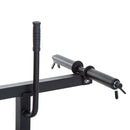 SPORTNOW Seated Adjustable Leg Extension Machine with Plate Loaded