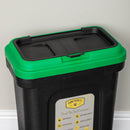 30 Litre Plastic Dried Pet Food Storage Container Tub With Food Scoop