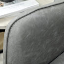 HOMCOM Two-Seater Sofa, Modern Small Sofa with Solid Wood Legs