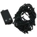 20m Battery Operated Multi-Action Christmas String Lights with 200 Cool White LEDs