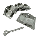 Caravan Jack Pads With Pins (Pack Of 4)