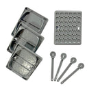 Caravan Jack Pads With Pins (Pack Of 4)