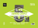 Oltex Breathable Awning Groundsheet 2.5m X 5m - Blue