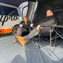 Olympus XL Camping Chair Black & Green