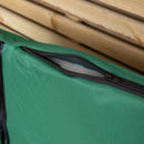 99 x 20/41cm Cushion Base for 2 Seater Wooden Garden Bench in Green