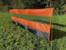 Orange Compact Vision Windbreak