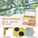 Outdoor Mud Kitchen Set with Removable Water Box