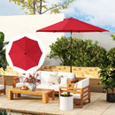 Outsunny UPF 50+ Replacement Parasol Canopy Parasol Cover Replacement