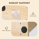 PawHut 4-Level Cat Tree Door Mounted With Washable Plush Pads, Toy Ball