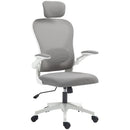HOMCOM Executive Mesh Office Chair with Headrest, Lumbar Support