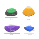 ZONEKIZ Balance Stepping Stones 5 Piece