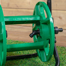 30m Portable Garden Hose Pipe Storage Reel with Crank Handle