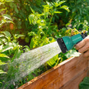 Outsunny Retractable Hose Reel Wall Mounted with Lock, Grey