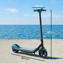 SPORTNOW Electric Scooter, Lightweight E Scooter With LED Display, Green