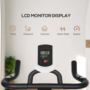 SPORTNOW Indoor Exercise Bike Stationary Bike for Home Gym Workout, Blue