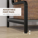 HOMCOM 3-Tier Storage Shelf, Metal Shelves For Storage For Home Office, White