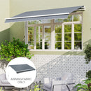 Outsunny Replacement Canopy for 3 x 2.5 m Awning (Fabric Only)