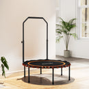 SPORTNOW 40'' Foldable Fitness Trampoline Rebounder with Handle