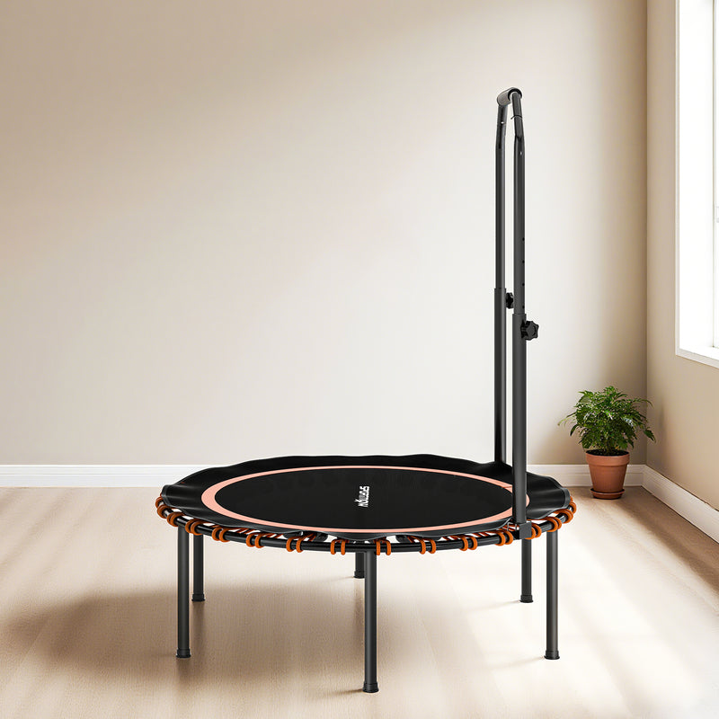 SPORTNOW 40'' Foldable Fitness Trampoline Rebounder with Handle