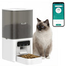 PawHut Automatic Cat Feeder, 4.5L WiFi Cat Food Dispenser With Timer