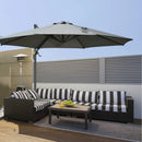 Outsunny Hanging Umbrella 3m - Dark Grey