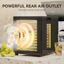 HOMCOM Food Dehydrator with 12 Stainless Steel Tray, 850W Food Dryer Machine