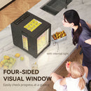 HOMCOM Food Dehydrator with 12 Stainless Steel Tray, 850W Food Dryer Machine