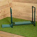 Green Garden Kneeling Pad with Chair and Detachable Tool Bag
