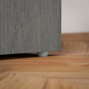 HOMCOM 120cm Computer Desk, Study Table with 3 Shelf & Drawers