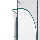 Outsunny Greenhouse Lean To  143x118x212 cm - Clear