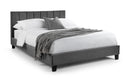Rosa 90cm Single Bed - Grey