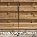 50cm Bronze Effect Steel Toscana Outdoor Garden Fire Pit