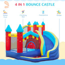 Outsunny Bouncy Castle with Pool