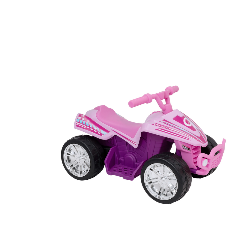 Volt Quad Bike Shimmer Electric Ride On - Pink