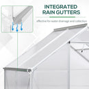 Outsunny Walk-In Greenhouse 6 x 4 ft