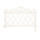 27cm x 48cm  Plastic Garden Border Fence Edging with Lattice Design