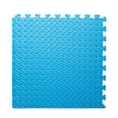 Samuel Alexander Blue EVA Foam Floor Mats 60x60cm Interlocking Gym & Play Mats, Non-Slip, Water Resistant