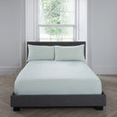 Serene Plain Dyed Pair of Housewife Pillowcases in Green