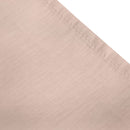 Serene Plain Dyed Fitted Bed Sheet in Blush