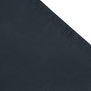 Serene Plain Dyed Fitted Bed Sheet in Navy