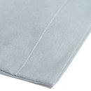 Serene Plain Dyed Pair of Housewife Pillowcases in Duck Egg