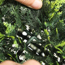 HOMCOM Set Of 2 Artificial Plant Topiary Balls, Faux Plants For Decor, Green